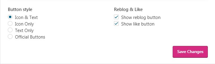 insert sharing buttons