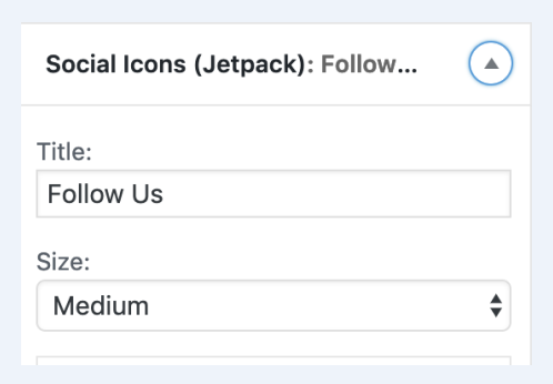 how to insert Social Media buttons to your sidebar or footer