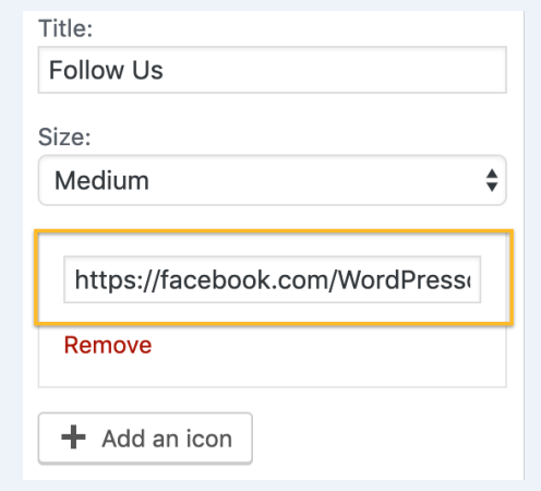 how to insert Social Media buttons to your sidebar or footer