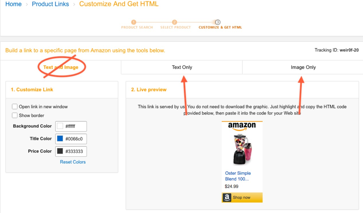 how to get amazon affiliate links in wordpress