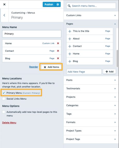 how to make a business website
