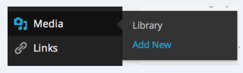 how to upload documents from WP Admin Media Library