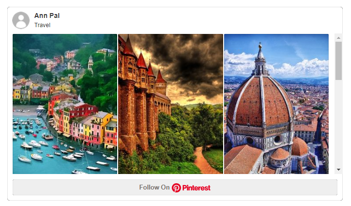 how to embed your content from Pinterest on WordPress