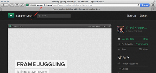 how to embed a slideshow