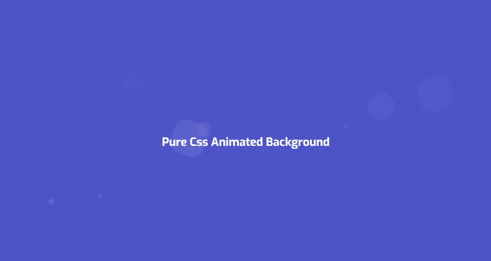 simple animated background css