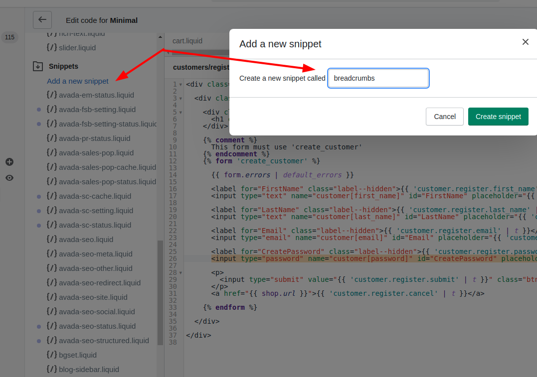 How To Insert Breadcrumb Navigation To Your Store In Shopify